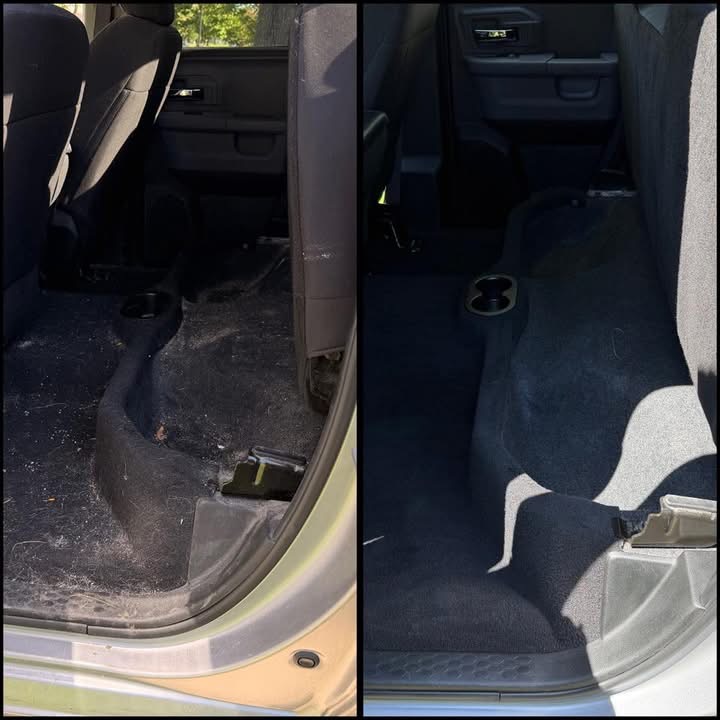 Ram 1500 rear floor — deep clean